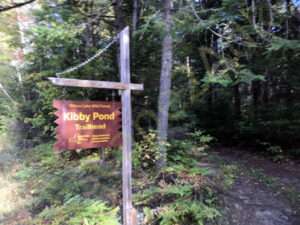 Kibby Pond Trailhead